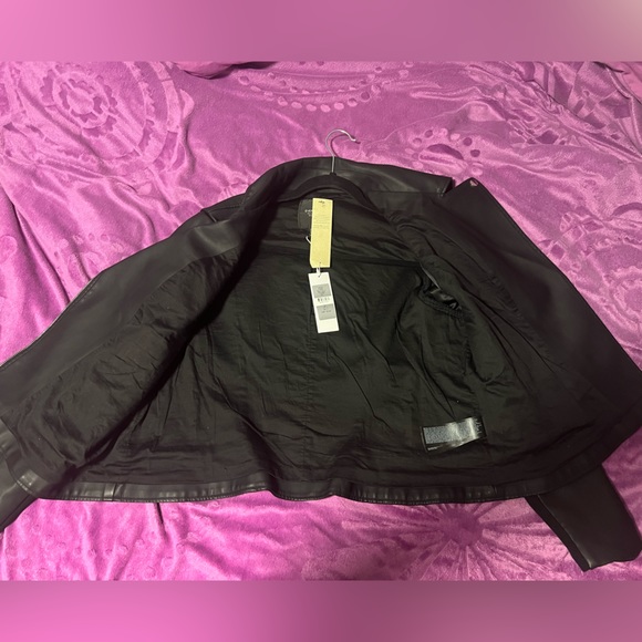 Women flex leather jacket - Picture 4 of 4